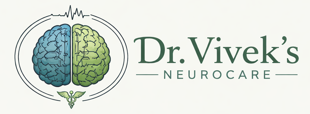 dr. viveks neurocare logo design 3 e1773981220140